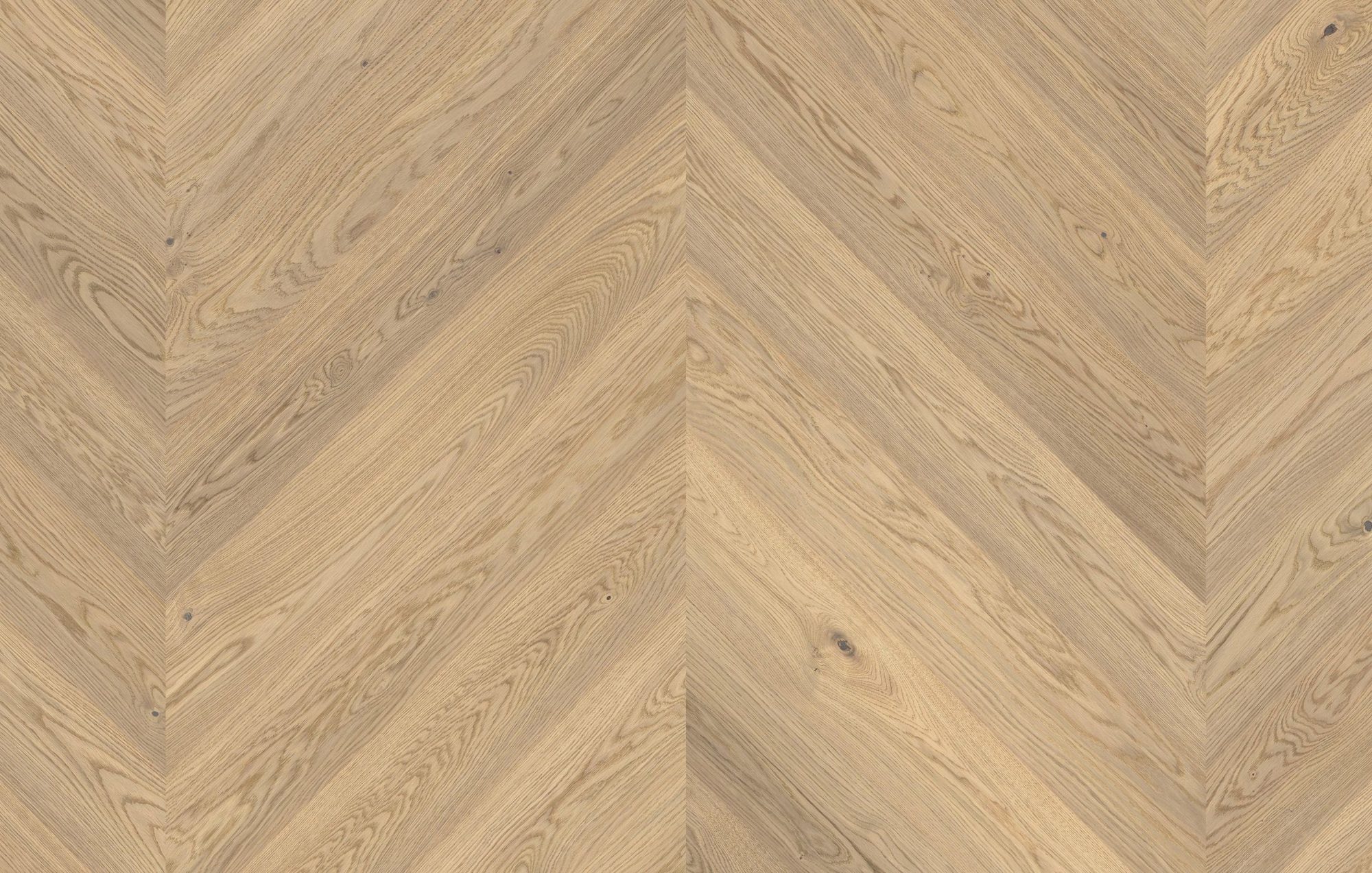 Parchet FertigDeska Chevron Oak Color Alabastro