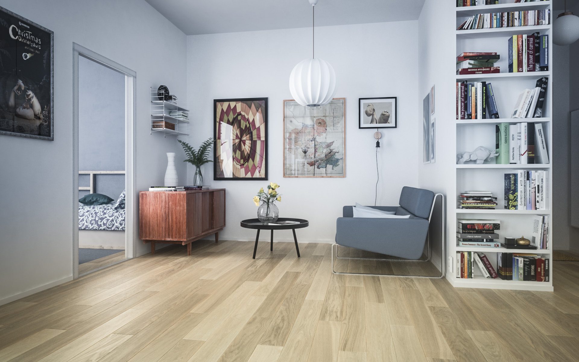 Parchet Oak Color Avorio