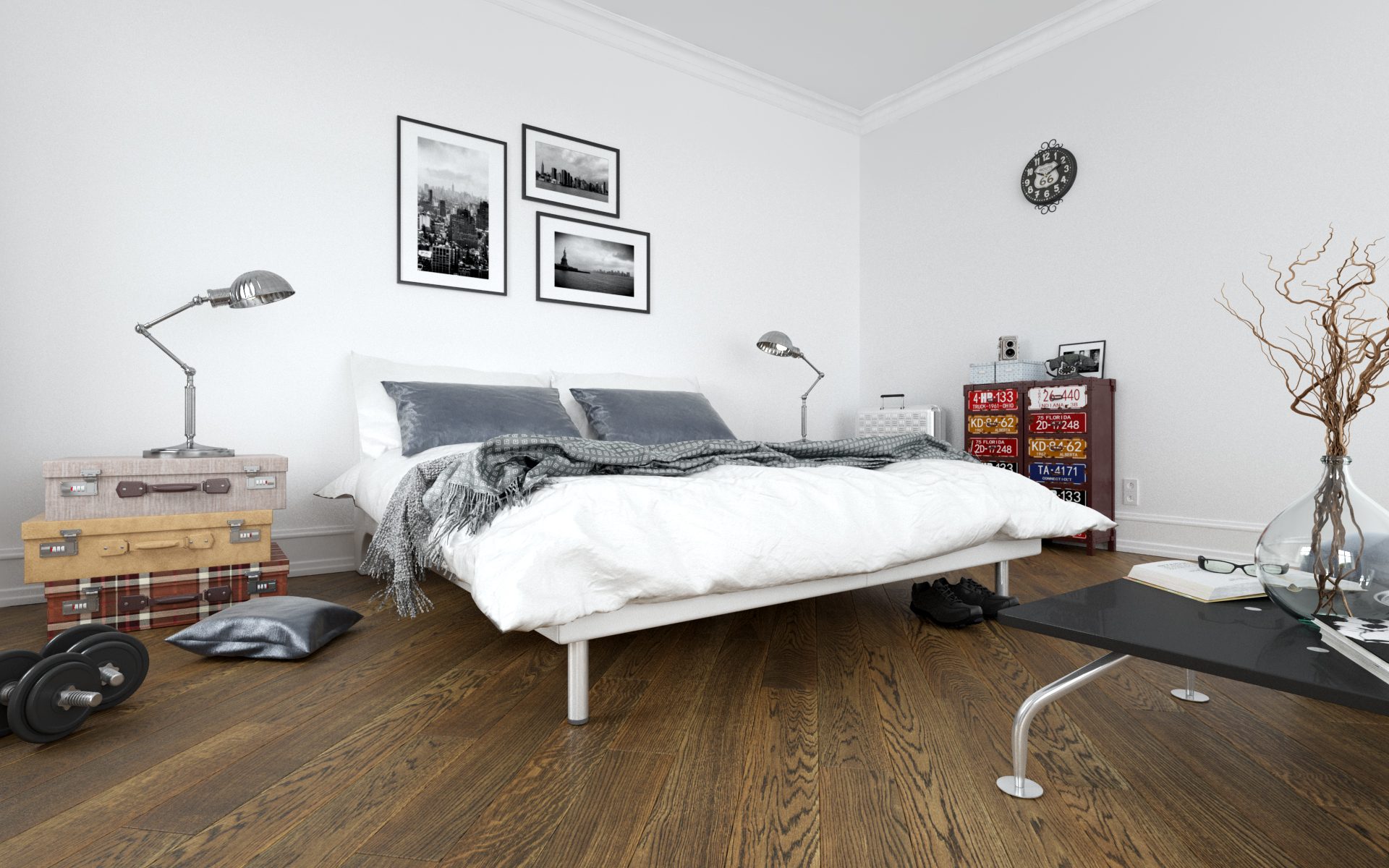 Parchet Oak Color Rosolare