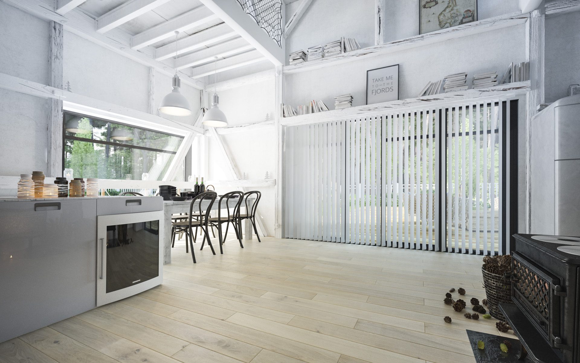 Parchet Oak Color Bianco