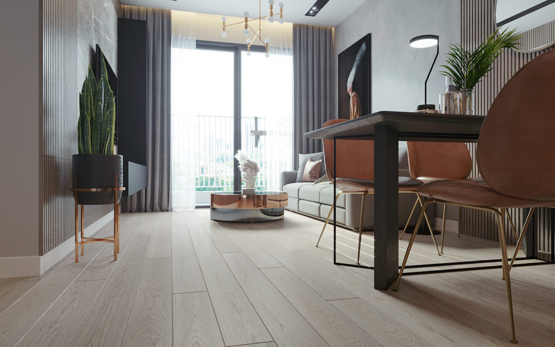 Parchet Oak Color Caldo