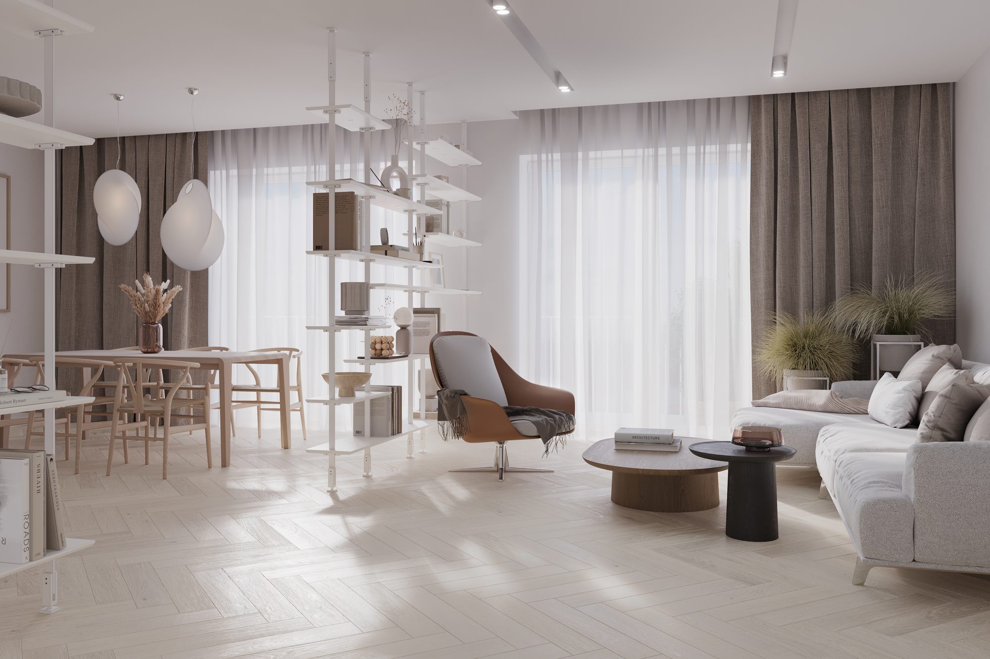 Parchet Design Experience Oak Color Bianco
