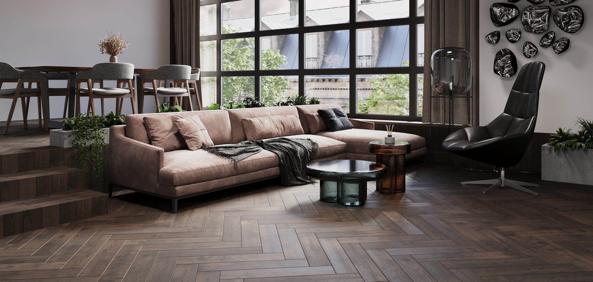 Parchet Design Experience Oak Color Vento