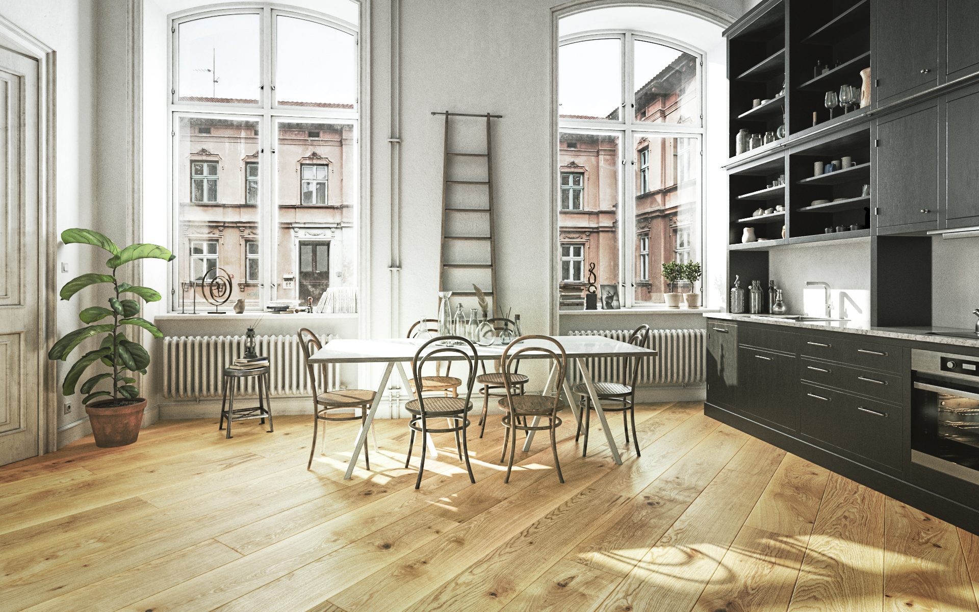 Parchet FertigDeska Luxury Oak Classic Maxi