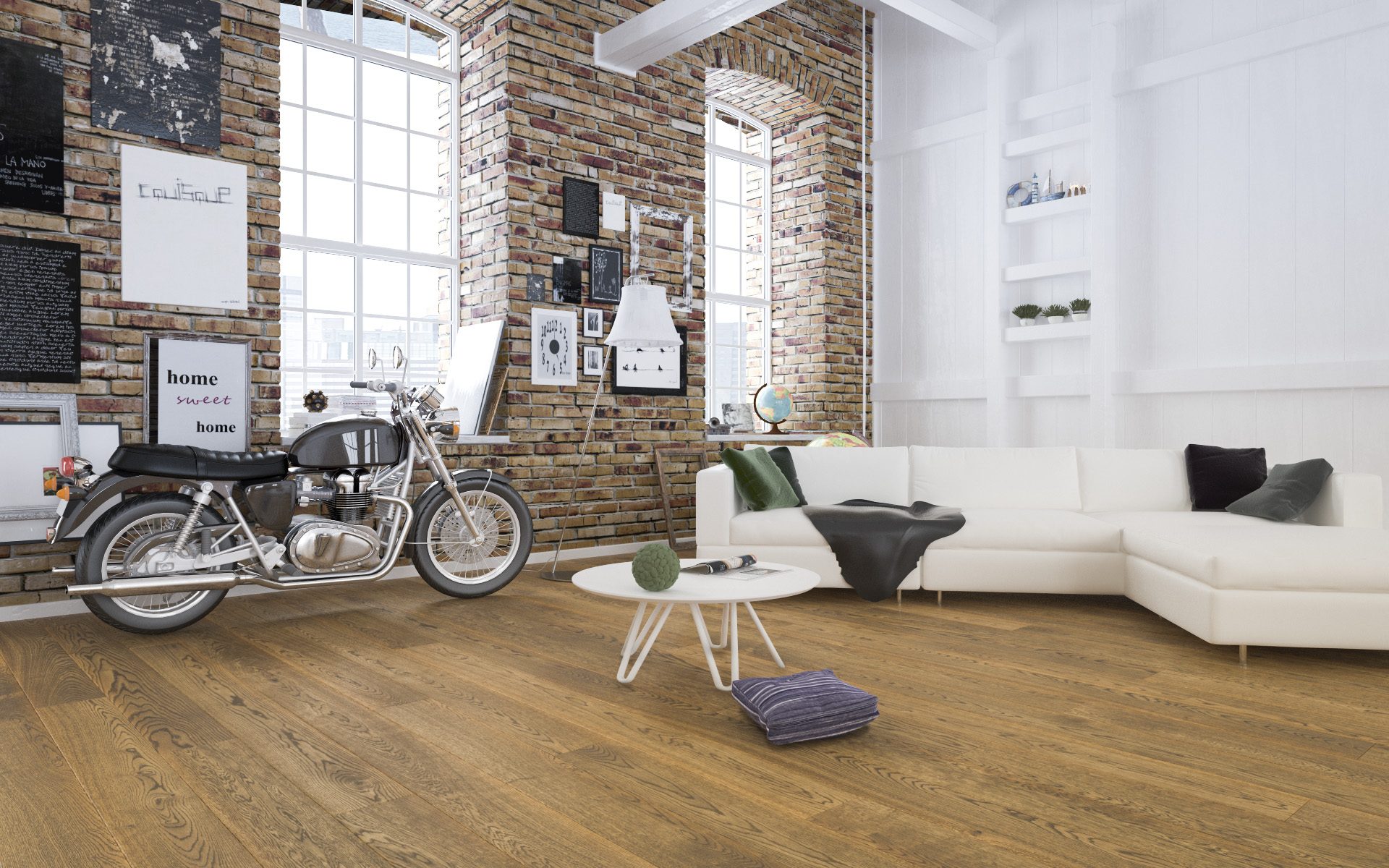 Parchet FertigDeska Luxury Oak Color Oro