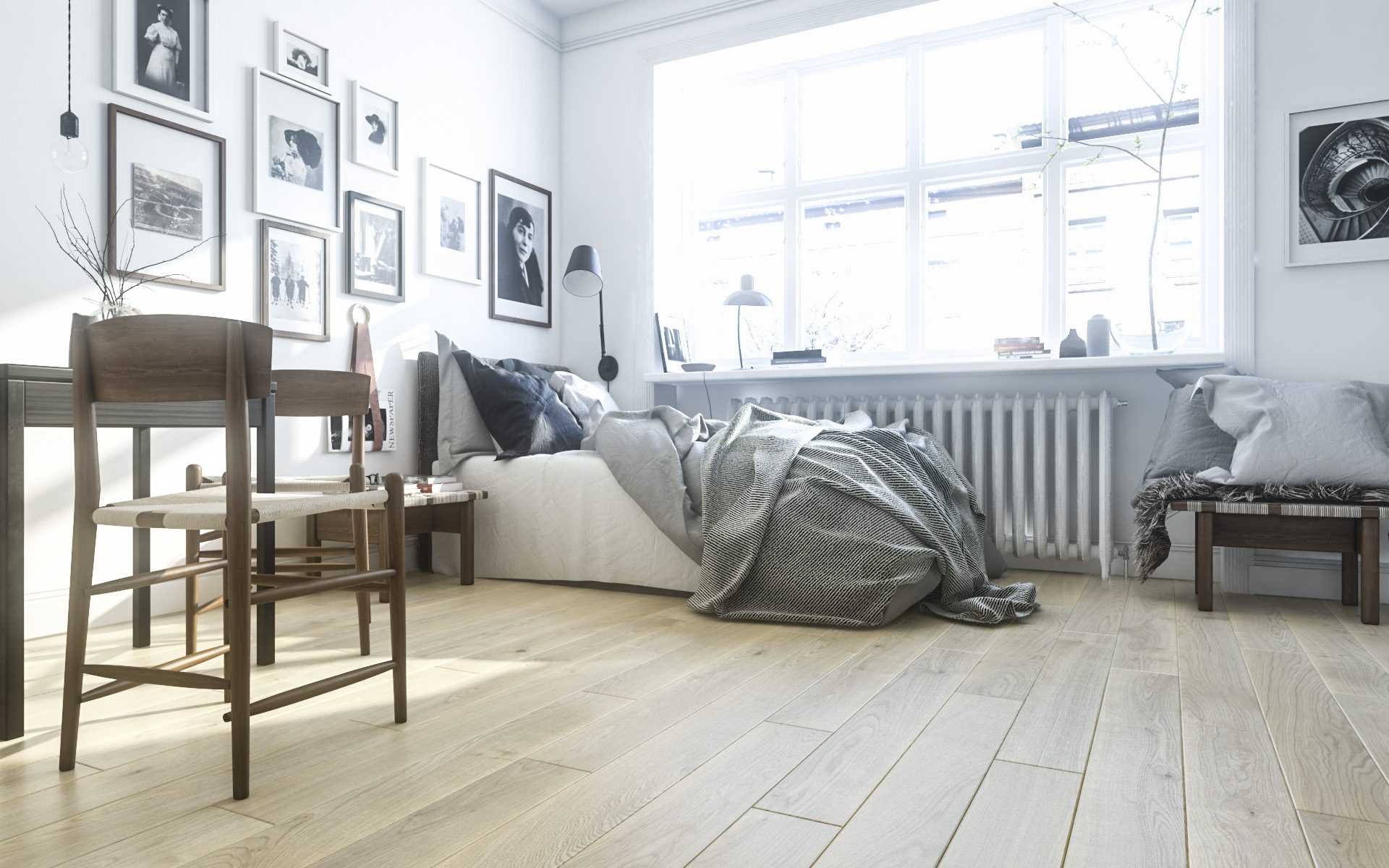 Parchet Oak Classic White