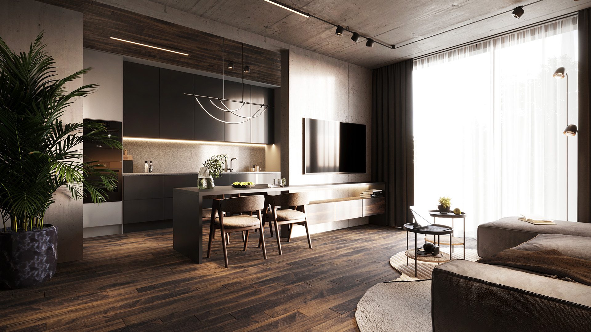 Parchet Walnut Elegance Plus