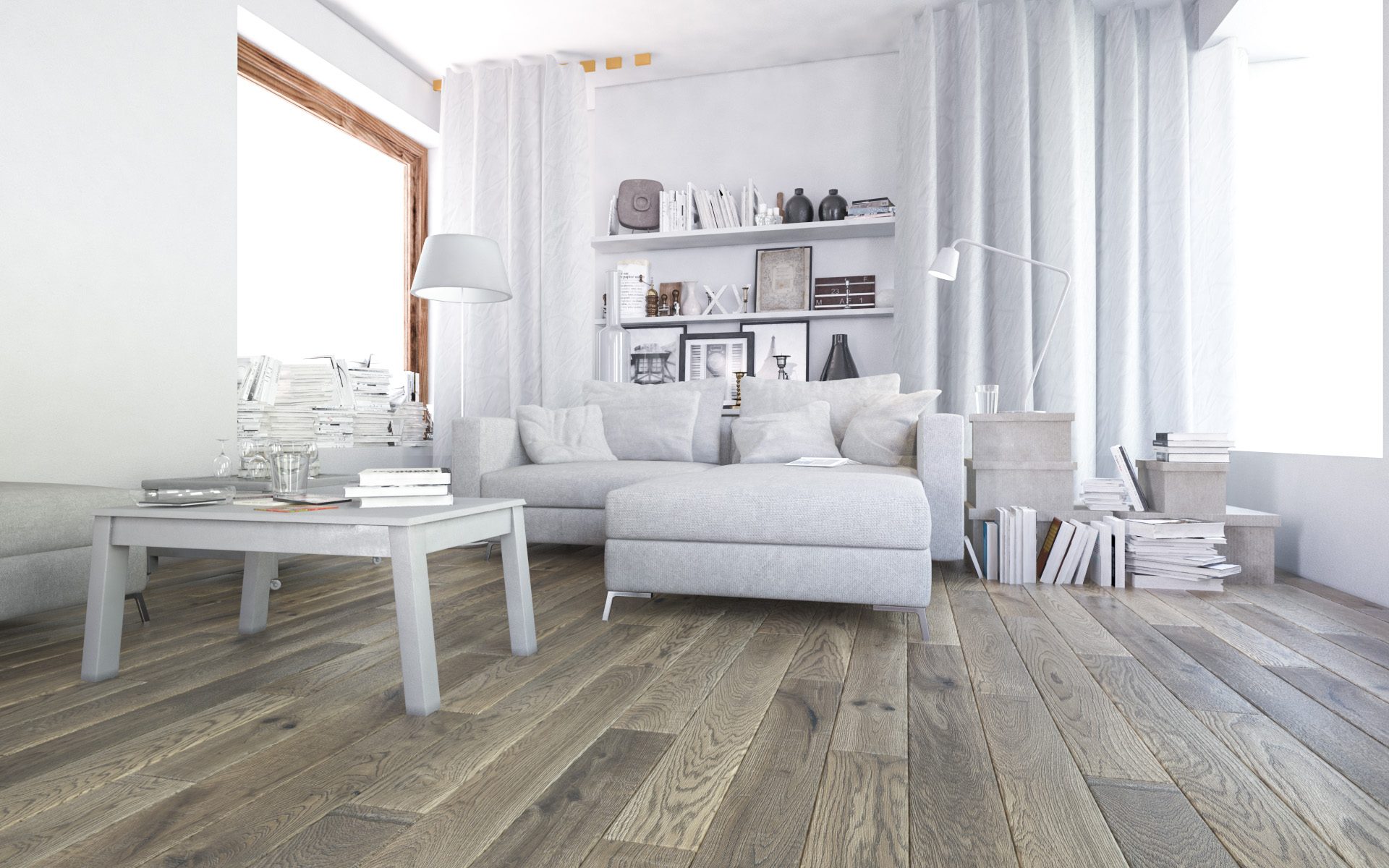 Parchet Retro Grey Squall