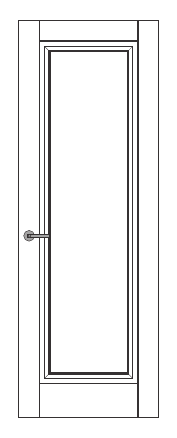 Desen tehnic ușă Moric LD 402