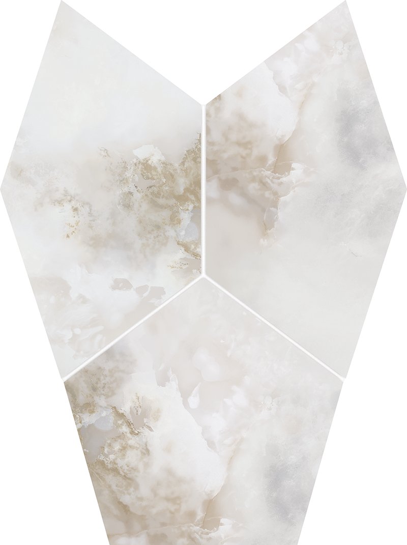 Onice Bianco MAT, 280 × 310 mm